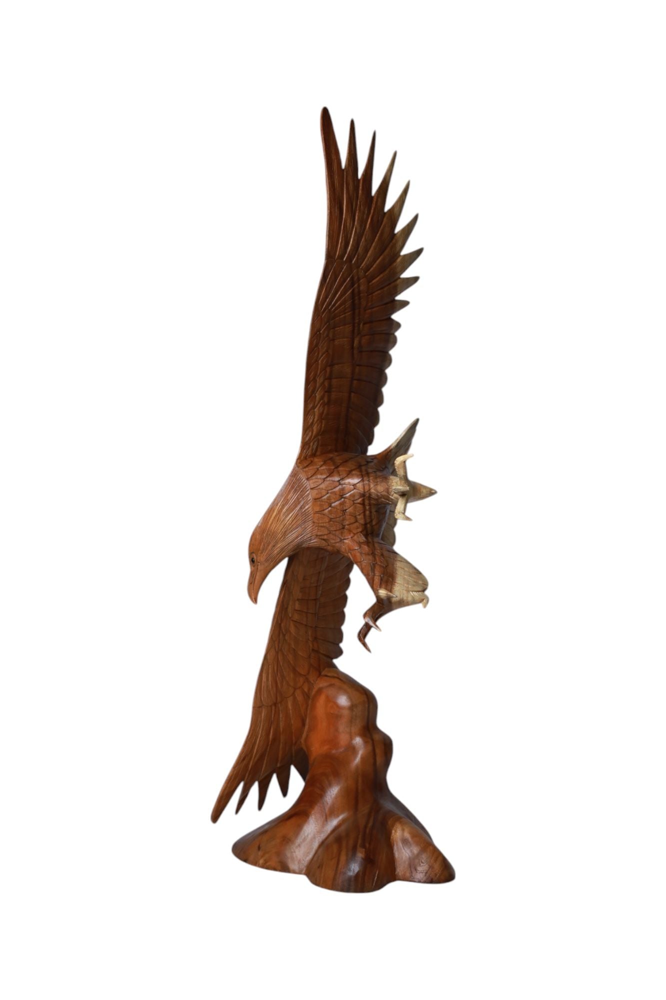 Hand-Carved Eagle Statue – “Soaring Elegance” | Code 142