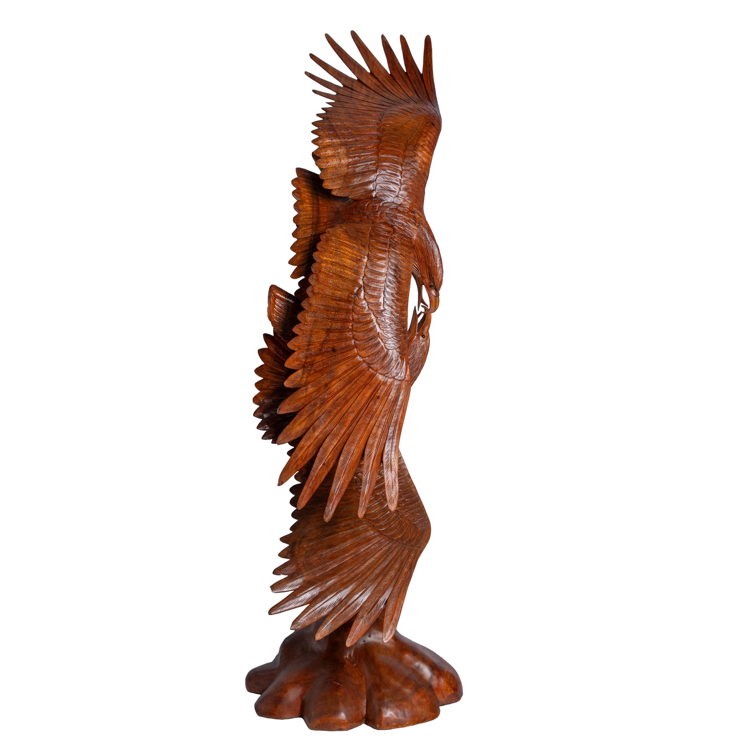 Handcrafted - Soaring Eagles Sculpture |Code 73