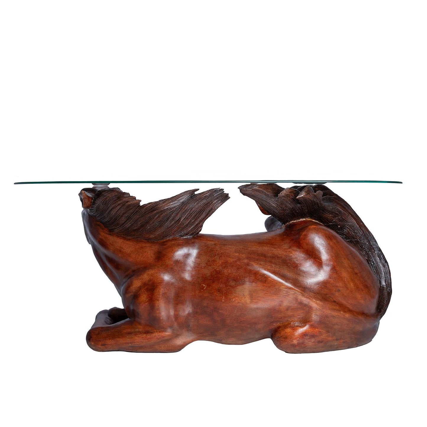 Hand-Carved Wooden Table – “Majestic Movement” | Code 154