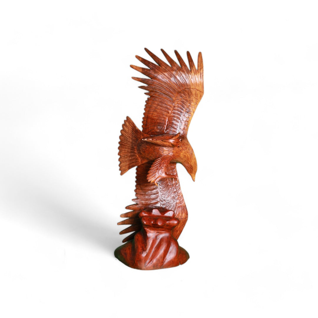 Handcrafted - Soaring Eagle Sculpture |Code 97-1