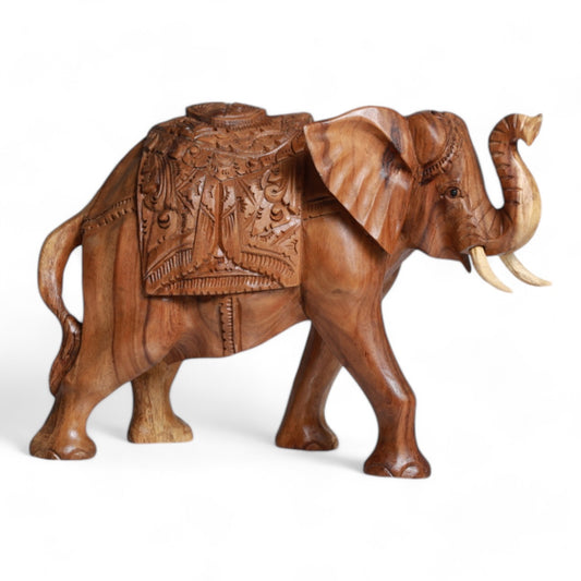 Handcrafted- Wood Elephant