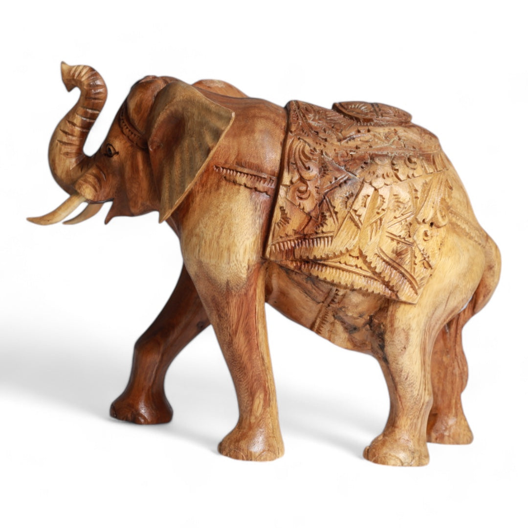 Handcrafted- Wood Elephant