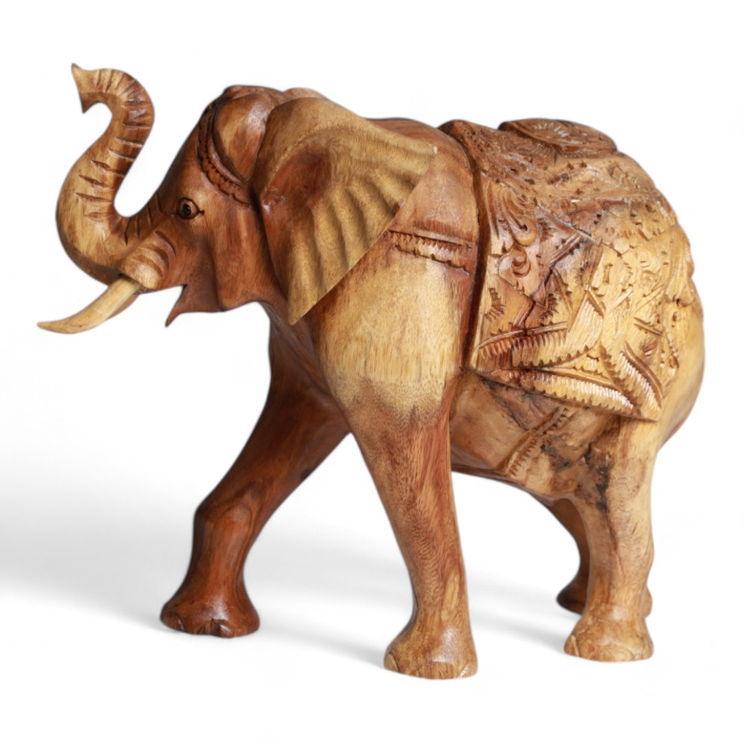 Handcrafted- Wood Elephant