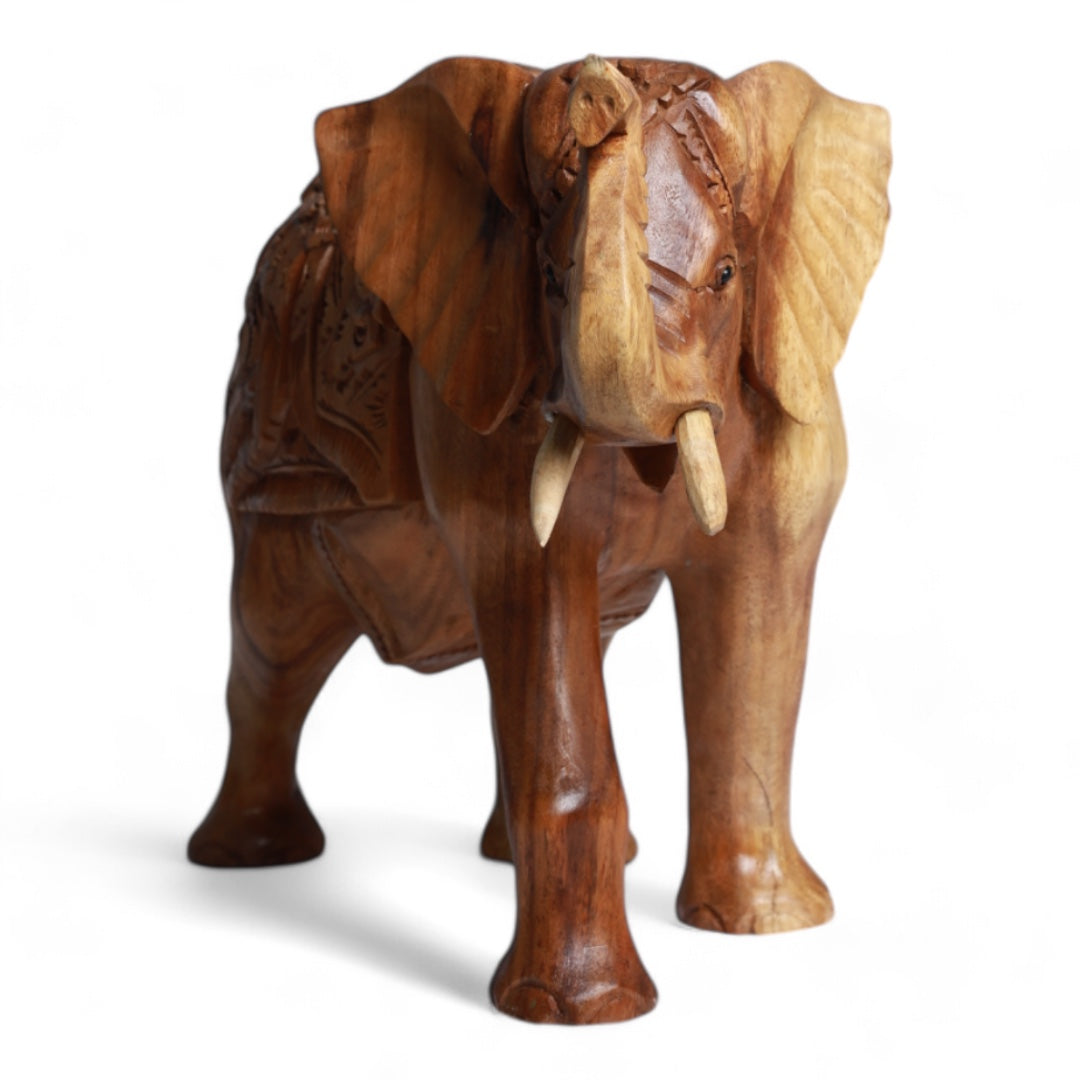 Handcrafted- Wood Elephant