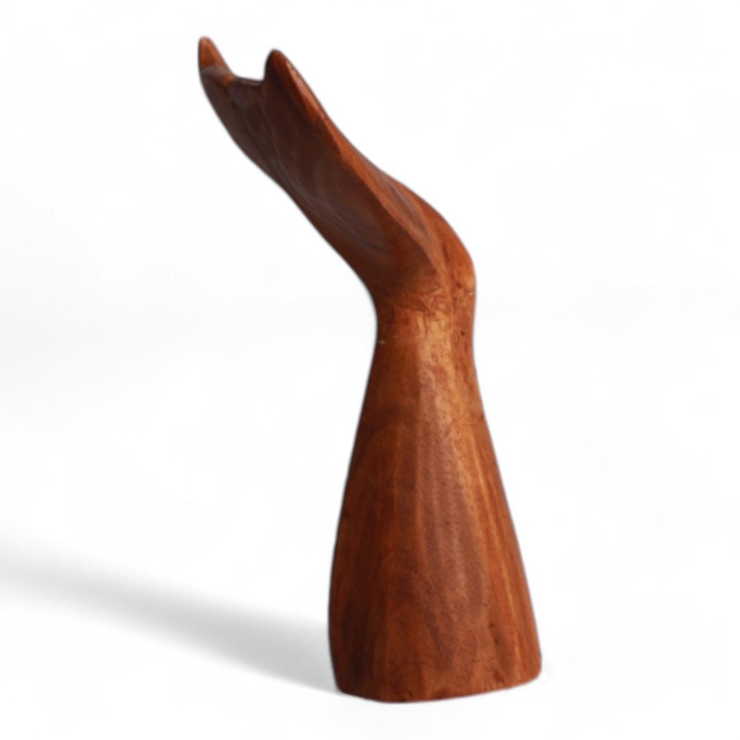 Whale Tail Wooden Carving - A Symbol of Strength and Freedom