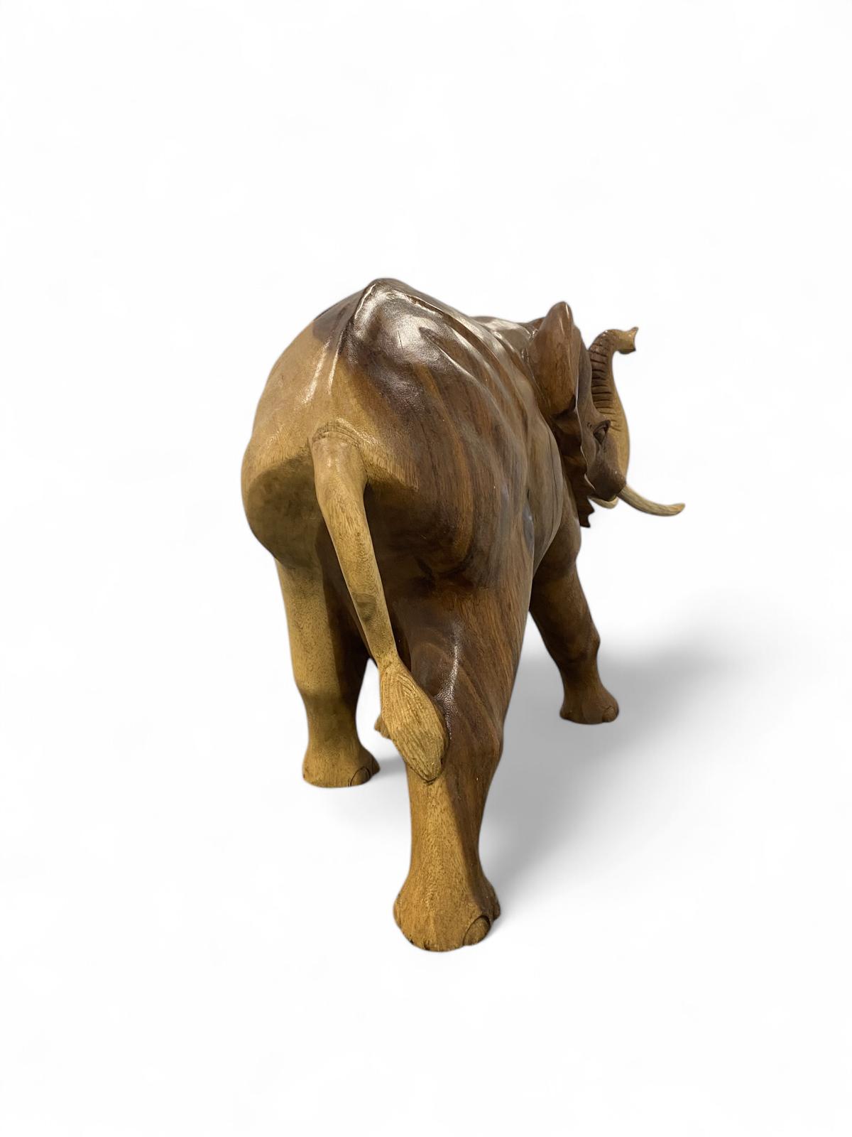 Hand-Carved Elephant Sculpture – Strength and Fortune | Code 226